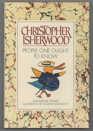 Item #199447 People One Ought To Know. Christopher ISHERWOOD, Sylvain Mangeot