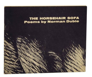 Item #199455 The Horsehair Sofa. Norman DUBIE