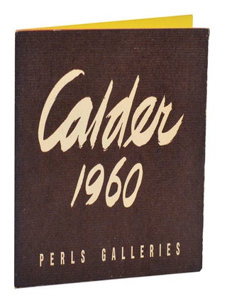 Item #199877 Alexander Calder "1960" Alexander CALDER, Rollie McKenna