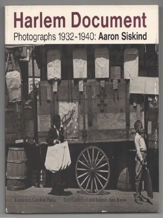 Item #200148 Harlem Document Photographs 1932-1940. Aaron SISKIND