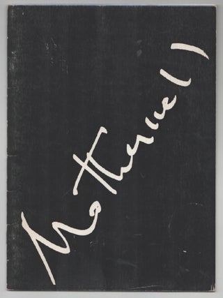 Item #200213 Robert Motherwell: New Paintings in Oil and Collage. Robert MOTHERWELL