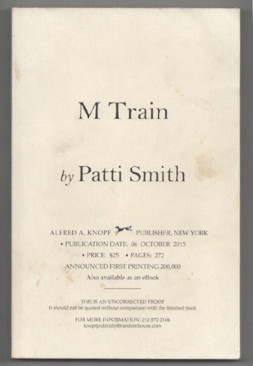 M Train | Patti SMITH