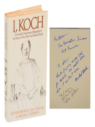 Item #201587 I, Koch (Signed First Edition). Arthur BROWNE, Dan Collins, Michael Goodwin