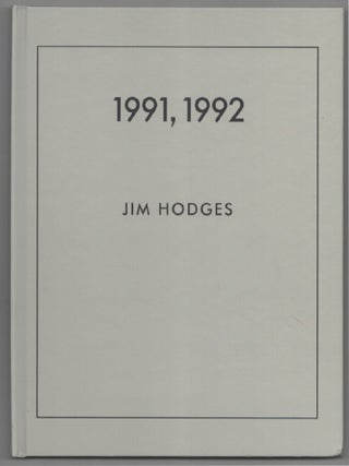 Item #201696 Jim Hodges: 1991, 1992. Jim HODGES, Nayland Blake
