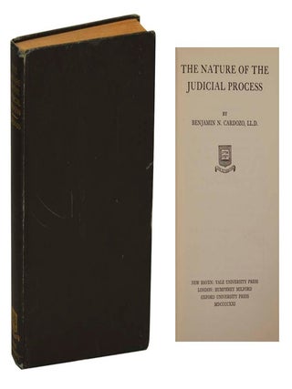 Item #202287 The Nature of the Judicial Process. Benjamin CARDOZO