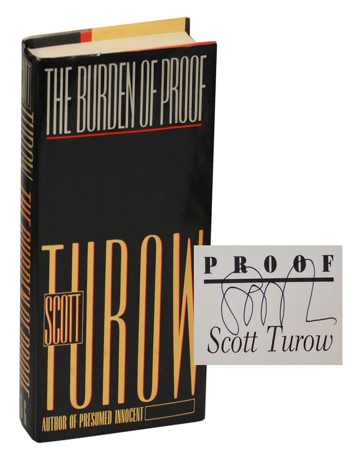 The Burden of Proof Signed First Edition | Scott TUROW