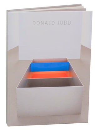 Item #202535 Donald Judd. Donald JUDD, Richard Shiff, Joachen Poetter