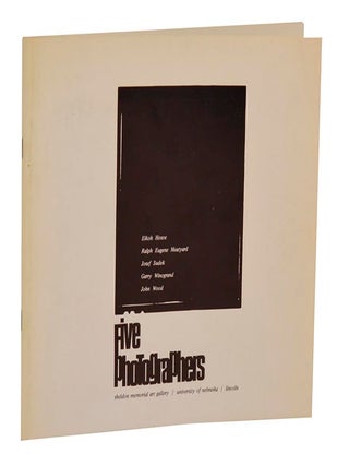 Item #202594 Five Photographers: Eikoh Hosoe, Ralph Eugene Meatyard, Josef Sudek, Garry...