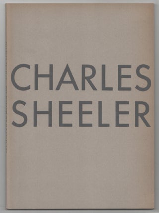 Item #202758 Charles Sheeler: Paintings Drawings Photographs. Charles SHEELER, William...