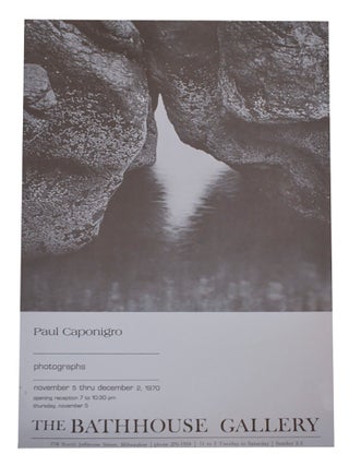 Item #203011 Paul Caponigro: Photographs. Paul CAPONIGRO