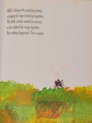 The Very Quiet Cricket (Signed First Edition)