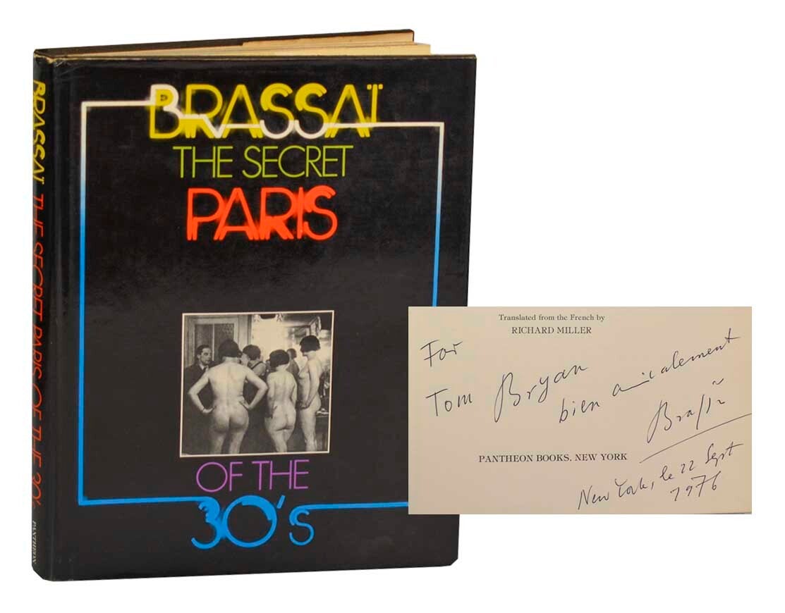 The Secret Paris of the 30's Signed First Edition | BRASSAI