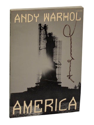 Item #203471 America (Signed First Edition). Andy WARHOL
