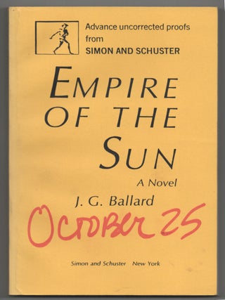 Item #204043 Empire of The Sun. J. G BALLARD