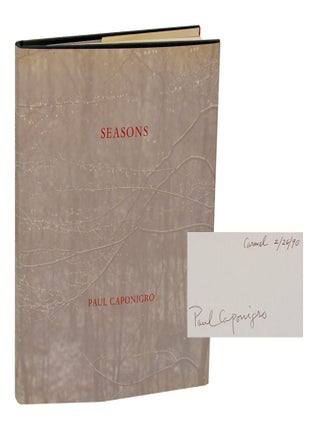 Item #204057 Seasons (Signed First Edition). Paul CAPONIGRO