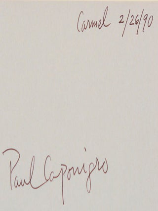 Seasons (Signed First Edition)