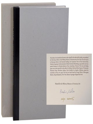 Item #204113 The View (Signed Limited Edition). Czeslaw MILOSZ, Vija Celmins