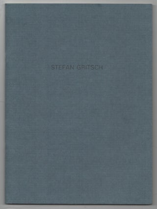 Item #204305 Stefan Gritsch. Stefan GRITSCH, Hannelore Kersting