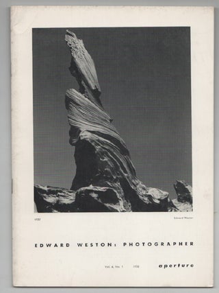 Item #204531 Aperture Vol. 6 No. 1, Edward Weston: Photographer. Edward WESTON