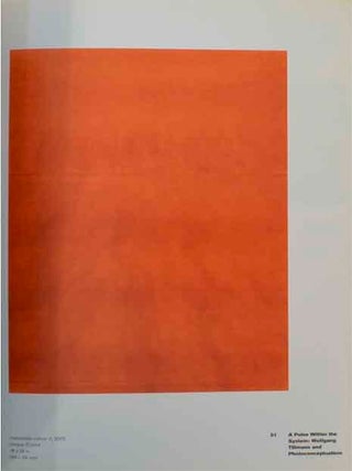 Wolfgang Tillmans (Signed First Edition)