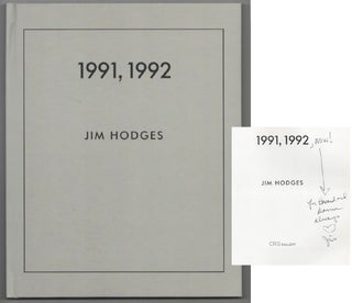 Item #205041 1991, 1992 (Signed First Edition). Jim HODGES, Nayland Blake