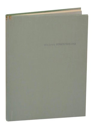 Item #205068 Willie Doherty: extracts from a File. Willie DOHERTY, Friedrich Meschede, Eva...