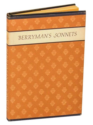 Item #205494 Berryman's Sonnets. John BERRYMAN
