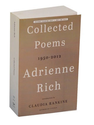 Item #205520 Collected Poems 1950 - 2012. Adrienne RICH
