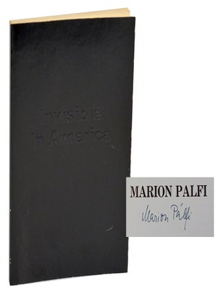 Item #205867 Invisible in America: An Exhibition of Photographs by Marion Palfi (Signed...