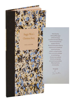 Item #205955 Auggie Wren's Christmas Story (Signed Limited Edition). Paul AUSTER