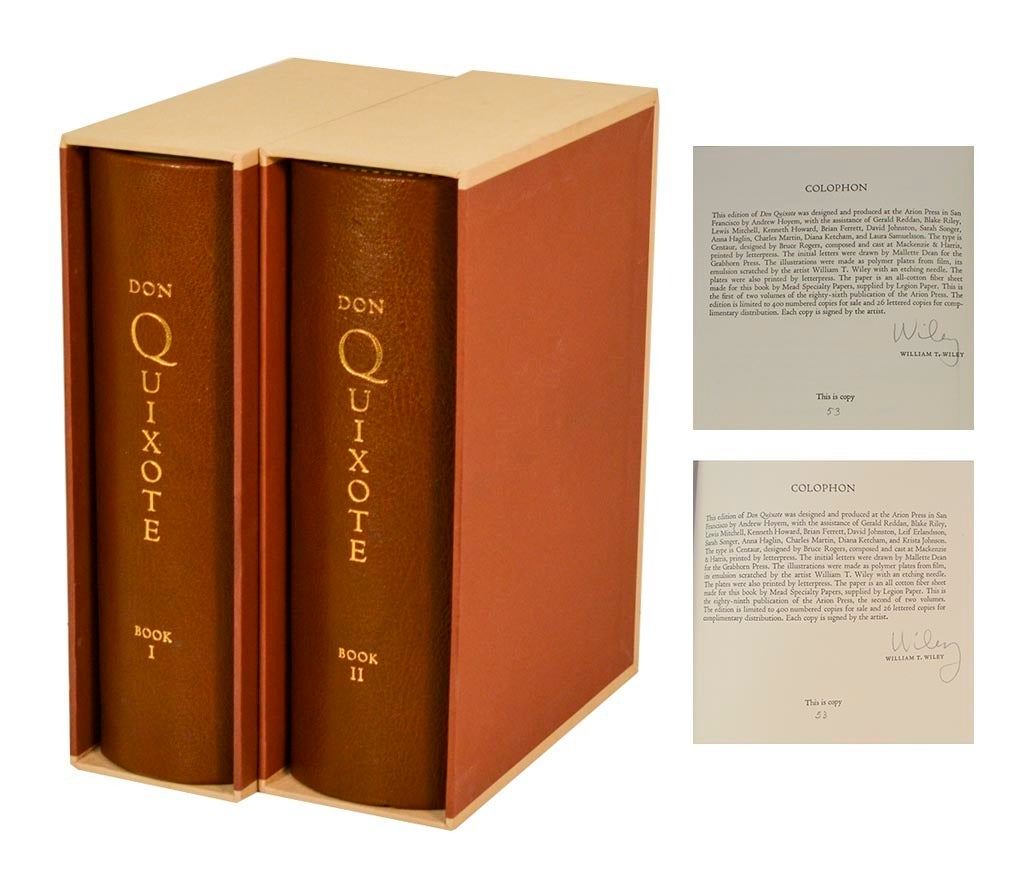 Don Quixote Signed Limited Edition | Miguel de CERVANTES, William