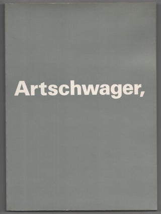 Item #206041 Richard Artschwager. Richard ARMSTRONG, Richard Artschwager