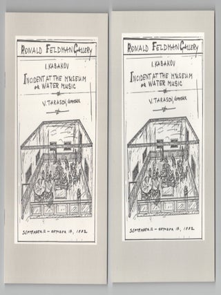 Item #206166 Ilya Kabakov: Incident at the Museum or Water Music. Ilya KABAKOV