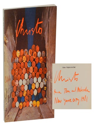 Item #206553 Christo Projekte in der Stadt 1961 - 1981 (Signed First Edition). Karl Ruhrberg...
