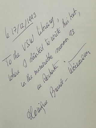 La Copigraphie et Ses Connexions (Signed First Edition)