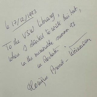 La Copigraphie et Ses Connexions (Signed First Edition)
