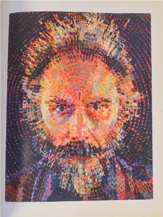 Chuck Close: Work (Signed First Edition)