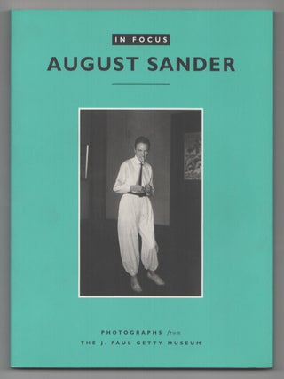 Item #207095 In Focus: August Sander. August SANDER, Claudi Bohn-Spector