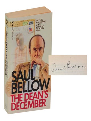 Item #207180 The Dean's December (Signed First Edition). Saul BELLOW