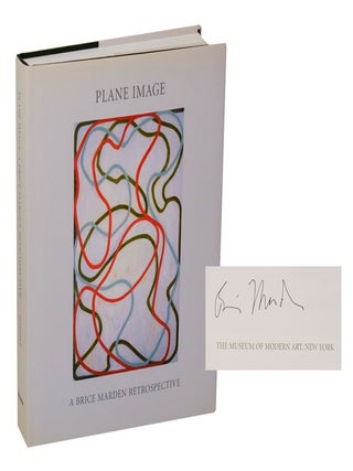 Item #207394 Plane Image: A Brice Marden Retrospective (Signed First Edition). Brice MARDEN,...