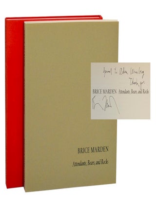 Item #207551 Brice Marden: Attendants, Bears, and Rocks. Brice MARDEN, Jean-Pierre Criqui