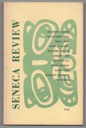Item #207686 The Seneca Review Vol. IV. No. 1 May 1973. James CRENNER, Ira Sadoff, Erica...