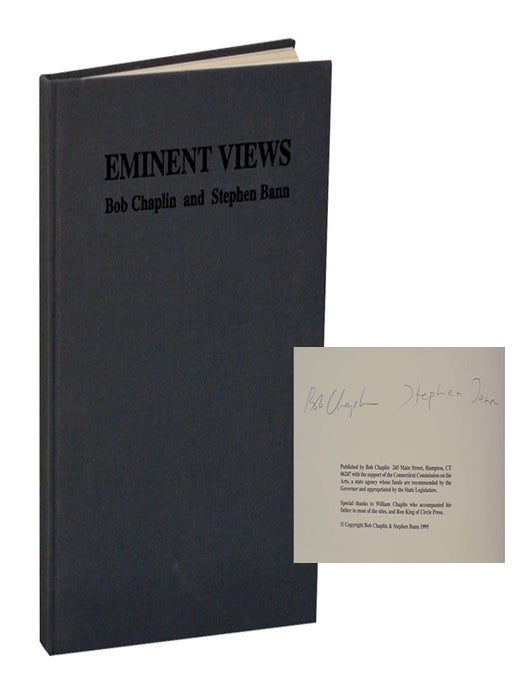 Item #207932 Eminent Views (Signed First Edition). Bob CHAPLIN, Stephen Bann.