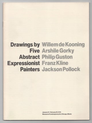 Item #207988 Drawings by Five Abstract Expressionist Painters. Eila KOKKINEN, Franz Kline,...