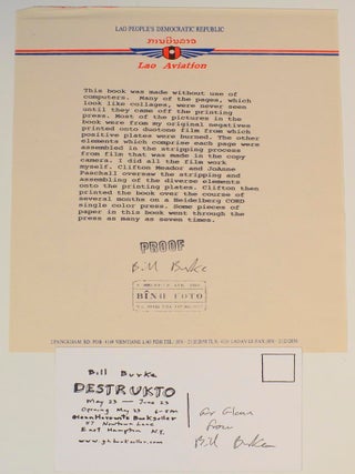 I Want Take Picture (Signed Association Copy)