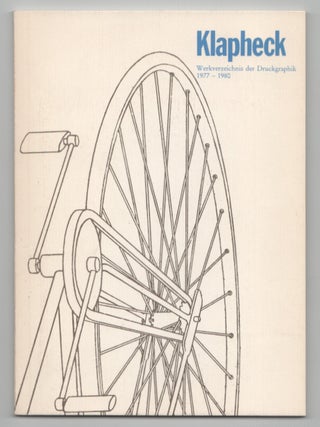 Item #208349 Klapheck Werkverzeichnis der Druckgraphik 1977- 1980. Konrad KLAPHECK, Hans Kinkel