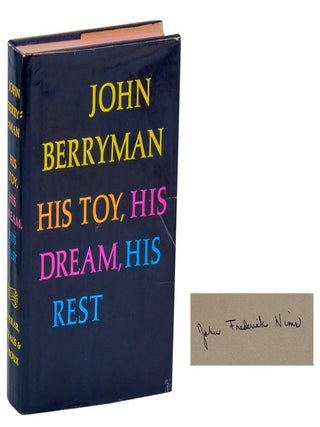 Item #208689 His Toy, His Dream, His Rest: 308 Dream Songs. John BERRYMAN
