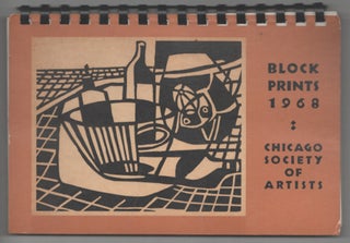 Item #208795 1968 Block Print Calendar by The Chicago Society of Artists, Inc