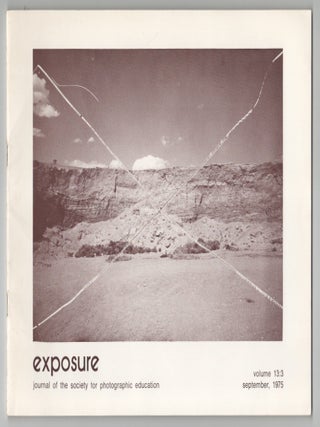 Item #208838 Exposure Volume 13:3 - Journal of the Society for Photographic Education. Jim...