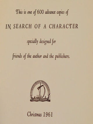 In Search of a Character: Two African Journals